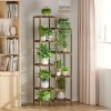 Holzblumenständer für Töpfe | Pflanzenständer | Blumenregal | NZ252-BAMBOO