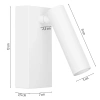 Wandleuchte mit beweglichem Reflektor | Moderne Aluminiumlampe | WLV-176-3W-W | Wandleuchte