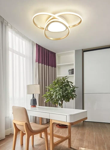 Moderne Deckenleuchte, die die Lichtfarbe verändert| LED | Fernbedienung