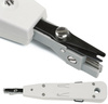 Netzwerk-Tool-Set | LAN-Tester, Crimpzange, Isolierungsentferner, LSA-Crimper | RJ-45, RJ-11 | AR-811