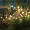 Solar-Gartenlampe LED-Kugeln | 73cm, 600mAh | FLD-01-W