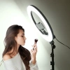 Starker Ringlicht 300W RL-480 mit 210cm Stativ | 3 Farbtemperaturen | SENY | RL-480 2-in-1