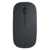 Kabellose optische Bürocomputermaus | 2,4 GHz + Bluetooth 5.2 | 800-1600 DPI | Schwarz | X1-Dual