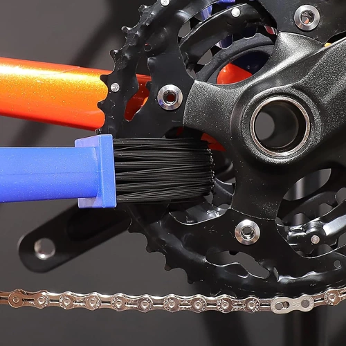 Fahrrad-Kettenwerkzeug-Set | Kettennietdrücker, Kettenverschleißlehre, Kettenreiniger | DQZ-03