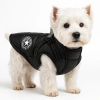 Winter Hundejacke mit integrierten Geschirr | Größe S | warm, wasserdicht | PET-017XS-BK