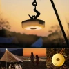 Multifunktionale LED Campinglampe mit 10 m Lichterkette, Powerbank und Magnet | Wasserdichte Lampe mit eingebautem 2000 mAh Akku 5 Leuchtmodi | KQ-5004