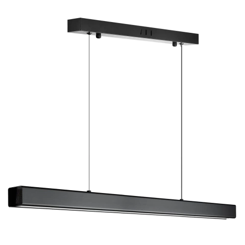 Moderne rechteckige Pendelleuchte | Fernbedienung | LED | schwarz | SX41-80CM-32W-BK