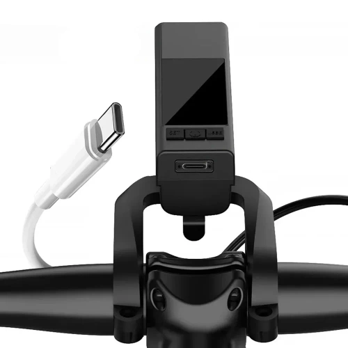  3-in-1 LED Fahrradlicht 450 lm | Computer zur Messung von Geschwindigkeit, Distanz und Zeit | Starke Beleuchtung mit Tonsignal | MBLBD-3201