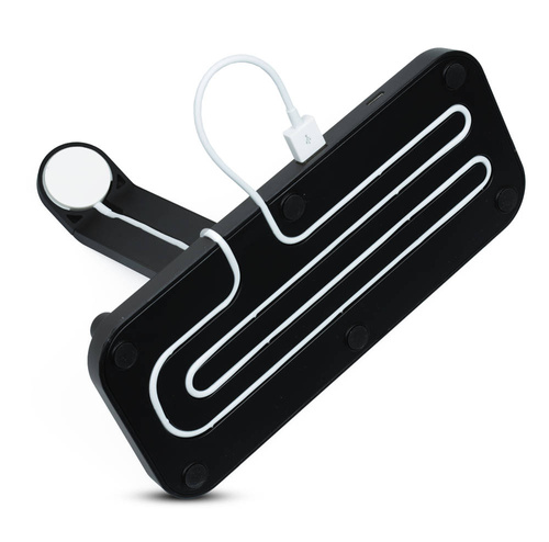 Ladestation für Apple iPhone, AirPods und Watch | Qi-Ladegerät 15 W für Smartphone | Lightning-Ladegerät für AirPods-Kopfhörer | WD-05