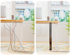 Kabel- und Drahtabdeckung 1,3m | Vertikaler Kabelkanal | Schwarz | QN-1501