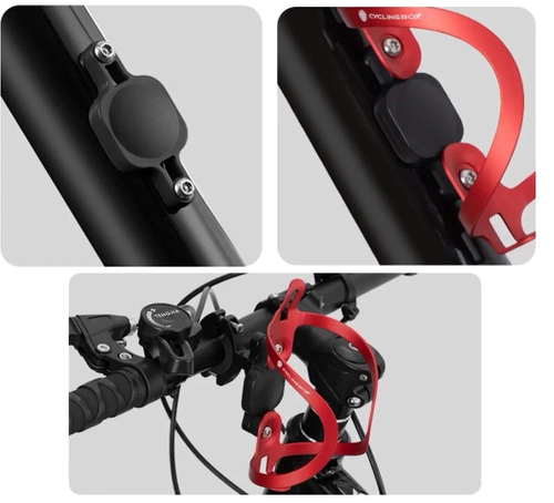 Fahrradhalterung für Airtag | Locator-Halterung | BAT-463-SCHWARZ