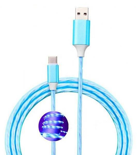 3-in-1 2M | Leuchtendes magnetisches Ladekabel für Telefon mit 3 Anschlüssen | AM67