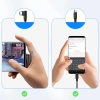 GSM-Kabel | USB-C Winkelkabel | 90° Steckerkabel | Schnellladung POWER DELIVERY | Datenübertragungskabel | PD-F60W-1M-B