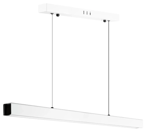 Moderne rechteckige Pendelleuchte | Fernbedienung | LED | Weiß | SX41-80CM-32W-W