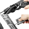 Fahrrad-Multitool 16-in-1 | Reparaturset mit Zubehör für Schlauch- und Reifenreparatur | XBGJ-Multi