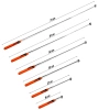 Teleskopischer Magnetgreifer | Verstellbarer Greifer mit Clip | Griff mit Magnet | XLB-8lb-Orange