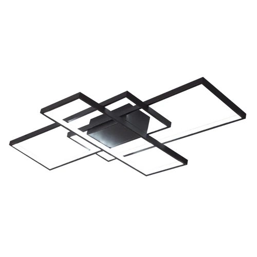 Moderne Deckenleuchte | LED-Deckenleuchte | Schwarz | XL-016-82W-B