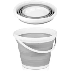 Camping-Schüssel 10L | faltbar und vielseitig | Silikon-Babybadewanne | tragbarer Eimer | XCP-10L