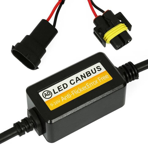 LED-Scheinwerfer-Analogfilter | 2 Stück | orange | A0 H4 CAN BUS