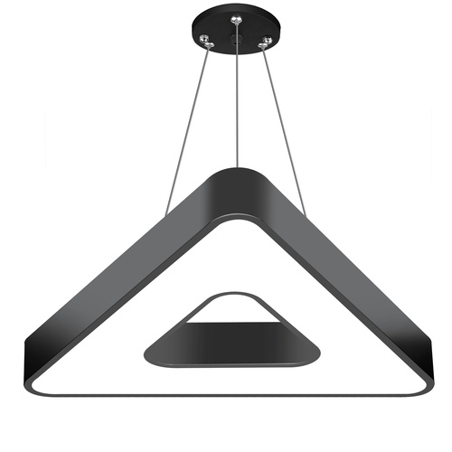 LED-Pendelleuchte | 36 W | dreieckig | Aluminium | CCD flimmerfrei | Ø 60x6 cm | LPL-006
