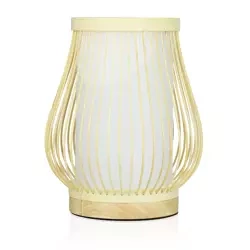 Stehlampe Nachtlicht 25cm, Bambus, Gewinde E27 | DLM-P240