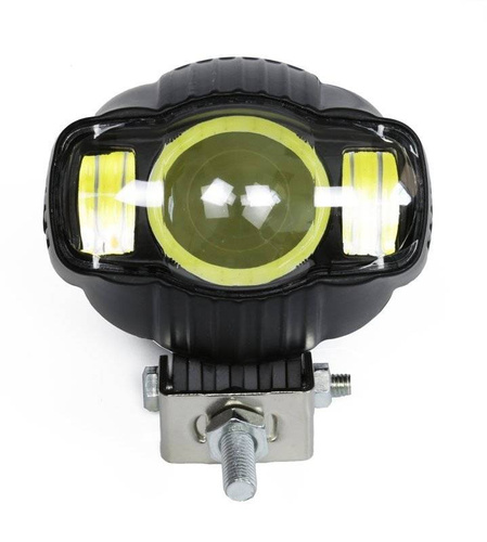 2 Stück | Mehrfachlinsen-Halogen-Scheinwerfer für Motorrad | COB RING | JG-992A