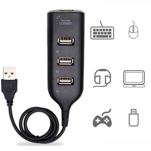 USB 2.0 Hub | 4-Port USB Splitter | YT03