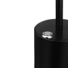 34 cm Tischlampe mit integriertem Akku | Nachtlicht mit drei Leuchtfarben | Stimmungsvolle Lampe für Hotel, Restaurant | HJA28-BLACK-2