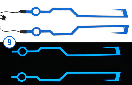 Ambient-Beleuchtung für Motorradhelm | – | – | MEL