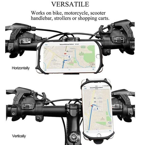 Fahrrad-Silikonhalterung für das Telefon | am Lenker | PSI-B11