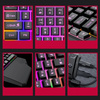 Gaming-Einhandtastatur mit LED-Hintergrundbeleuchtung, Keypad | T19