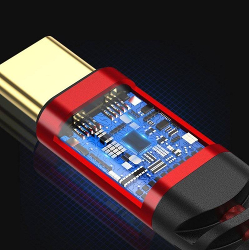USB-C zu USB-C Kabel | 1M | AP-42-1M-Type-C-Red