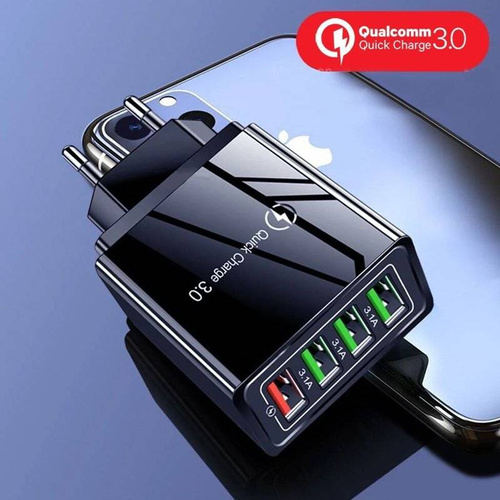 Schnellladegerät mit 4 USB-Anschlüssen | Quick Charge 3.0 | CA-033