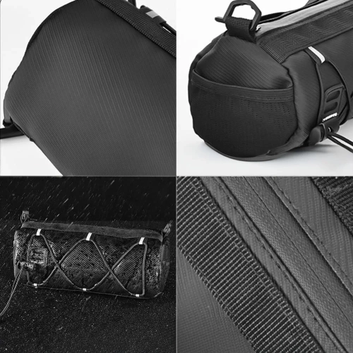 Wasserdichte Fahrradtasche für den Lenker 1,5L | Geräumige Tasche mit Schultergurt | ESLNF246-1