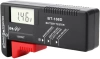 Digitales Voltmeter | Universeller Batterie- und Akkutester | schwarz | BT-168D-BLACK