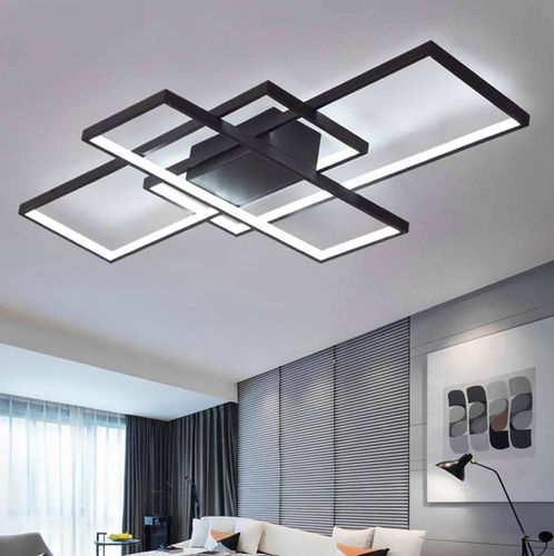 Eine moderne Deckenleuchte, die die Lichtfarbe verändert LED | Fernbedienung 
