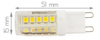 G9 LED Lampe | 4W LED Leuchtmittel Birne Ersatz 40W Halogenlampe | 370 Lumen