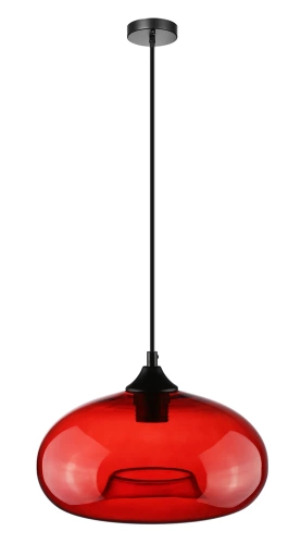 Moderne Glas Hängelampe | Rot | GB-D28-R
