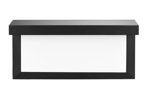 LED-Gartenwandleuchte mit integriertem Bewegungs- und Dämmerungssensor | 12 W, 1.200 lm, IP65 | TYD-S18W-B