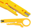 Netzwerk-Tool-Set | LAN-Tester, Crimpzange, Isolierungsentferner, LSA-Crimper | RJ-45, RJ-11 | AR-811