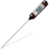 Digitales Küchenthermometer | Thermometer mit Sonde | Gerät zur Überprüfung der Temperatur von Speisen | TP-101-SCHWARZ