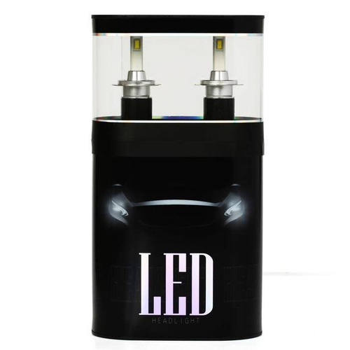 LED-Scheinwerferlampe H3 R4 | 80 W 9.600 lm LUMILED LUXEON 12 V–24 V | 2 Stück