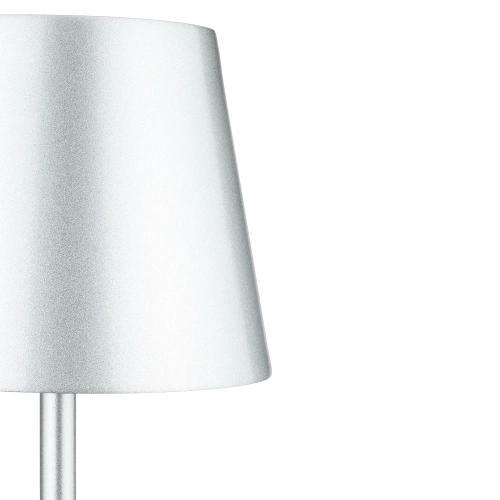 Tischlampe mit eingebautem Akku | Berührungsempfindliche Nachttischlampe | HJA18-SILVER