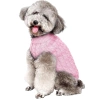 Weicher, flexibler Haustierpullover für Hund oder Katze | Größe M | rosa | PET-014M-PINK