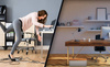 JB2391-L | Kabelmanagement Organizer Box mit Bambusdeckel inkl. | Kabelorganisation - Steckdosenleiste und Kabel verstecken für zu Hause und Büro | Größe L