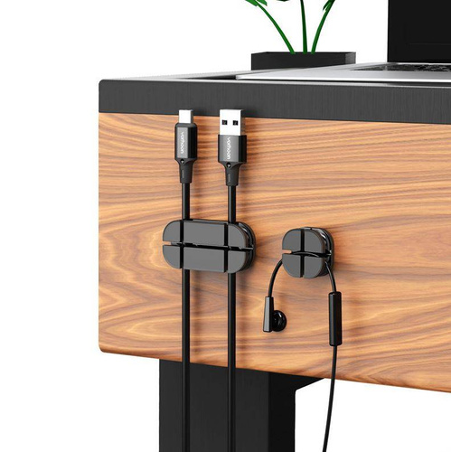Kabel-Organizer-Set - 3 Stück | EH31-Schwarz