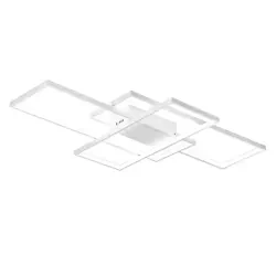 Moderne mehrteilige Pendelleuchte | LED-Deckenleuchte | Weiß | XL-016-50W-W