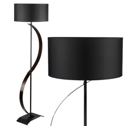 Schwarze Stehleuchte | Moderne Beleuchtung | Metall Stehlampe | DYT-L400-BLACK