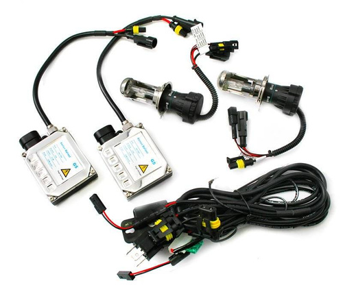 H4 H/L HID Lampen Scheinwerfer Nachrüstsatz Set | Bi-Xenon-Brenner kit und Xenon-Licht Ballasts | HID Vorschaltgerät 55W CAN BUS