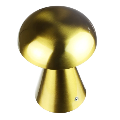 Tischlampe mit eingebautem Akku | Nachtlicht mit drei Leuchtfarben | Stimmungslampe für Hotel, Restaurant | HJA24-GOLD